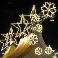 4634_1362 Leuchtende Sterne und Schneeflocken - Lichterglanz zur Weihnachtszeit. | 